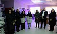 دیدار سرپرست دانشکده پرستاری و فوریتهای پزشکی با  پرستاران بیمارستان امام علی ،کمالی و رجایی در روز پرستار 