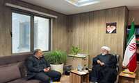دیدار رئیس دانشگاه با نماینده مجلس خبرگان رهبری در البرز
