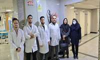 بازدید معاون آموزشی و پژوهشی و مسئول امور بالینی دانشکده در شیفت عصر از بیمارستان رجایی