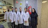 حضور سرپرست دانشکده پرستاری و فوریتهای پزشکی و مسئول امور بالینی در مراسم روز جهانی سکته مغزی(STROKE) در مرکز آموزشی درمانی شهید رجایی
