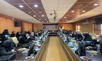 نشست رئیس دانشگاه علوم پزشکی البرز با خبرنگاران حوزه سلامت