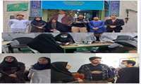 بازدید رئیس دانشکده پرستاری و فوریت های پزشکی از اردوی جهادی واقع در منطقه چمران محمد شهر
