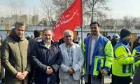 حضور دانشگاهیان علوم پزشکی البرز همپای مردم شریف البرز در راهپیمایی ۲۲ بهمن