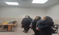 بازدید مدیریتی سرپرست دانشکده پرستاری از واحدها