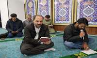 برگزاری مراسم زیارت عاشورا در دانشکده پزشکی 