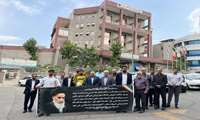 به مناسبت سالروز ارتحال امام خمینی(ره) دونده دانشگاه علوم پزشکی البرز 21 کیلومتر را طی کرد
