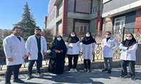 بازدید معاون آموزشی-پژوهشی و مدیرگروه فوریتهای پزشکی از بیمارستان امام حسین(ع) 