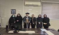 برگزاری جلسه دفاع نهایی پایان نامه آقای سجاد زیوری نعمت دانشجوی کارشناسی ارشد پرستاری اورژانس