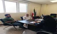 برگزاری جلسه هماهنگی با دبیر انجمن علمی جهت برگزاری انتخابات انجمن های علمی دانشکده