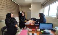 مراسم تجلیل از همکار محترم منابع انسانی دانشکده پرستاری و فوریتهای پزشکی