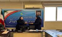 تقدیر رئیس دانشکده از دانشکار برتر حوزه مدیریت دانش