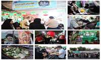خدمت‌رسانی به زائران غدیر با برپایی موکب درمانی-فرهنگی دانشگاه علوم پزشکی البرز